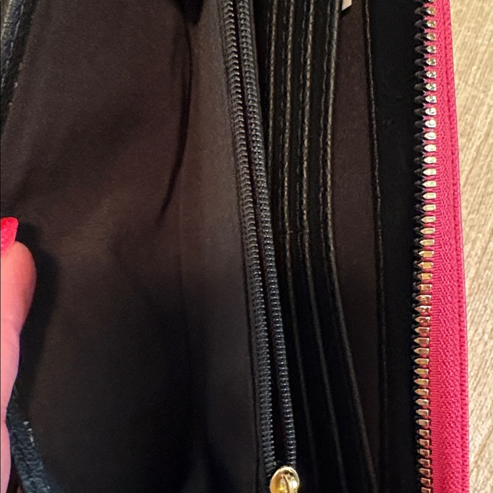 Betsey Johnson Fuchsia Clutch with Bow Detail - Picture 11 of 14